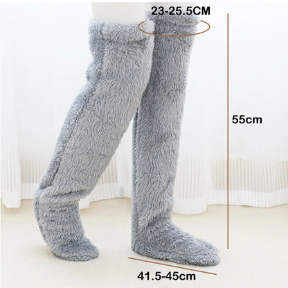 Chaussettes Douillettes En Peluche