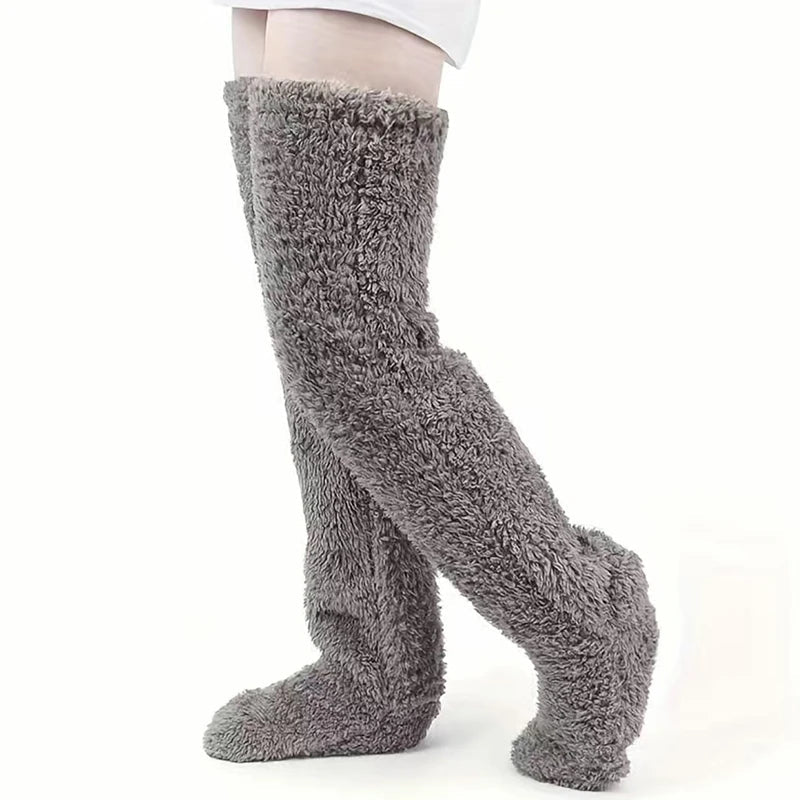 Chaussettes Douillettes En Peluche