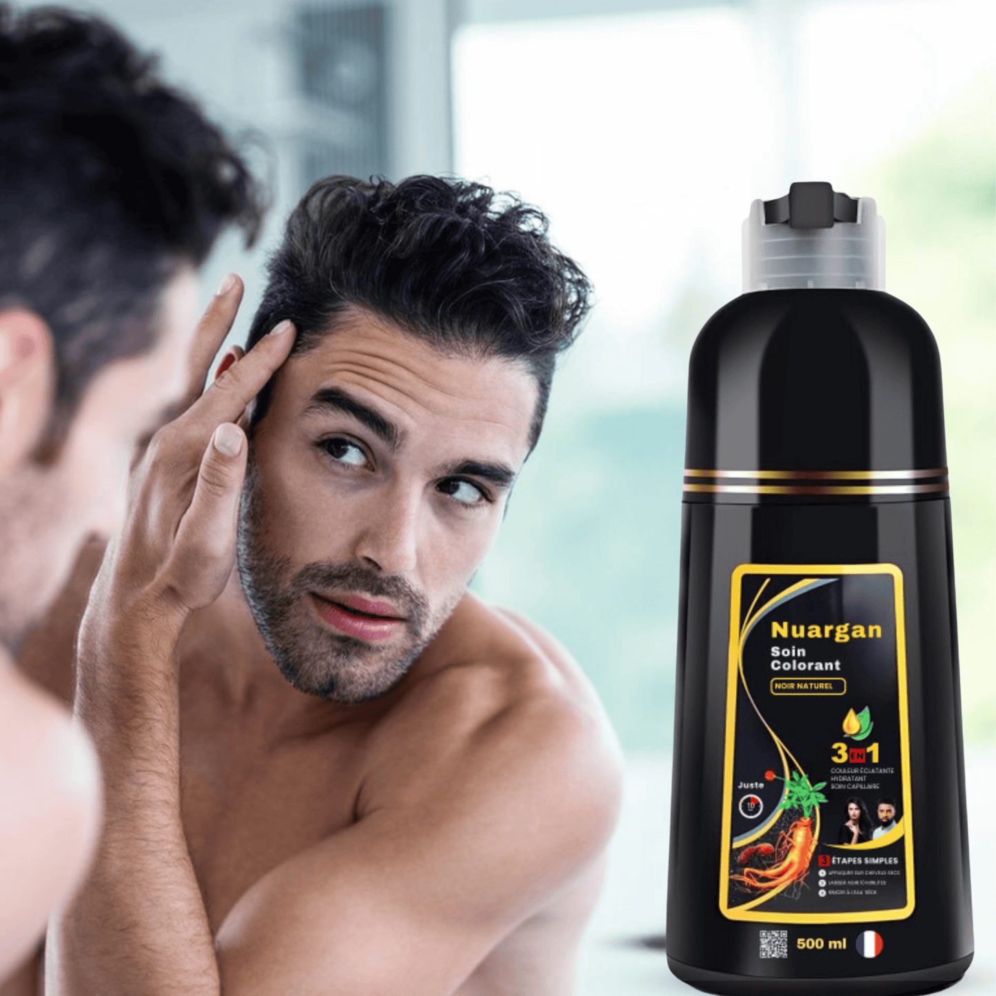 Nuargan™: Fusion entre coloration et soin capillaire - Livraison gratuite