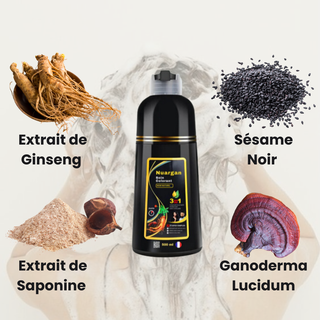 Nuargan™: Fusion entre coloration et soin capillaire - Livraison gratuite