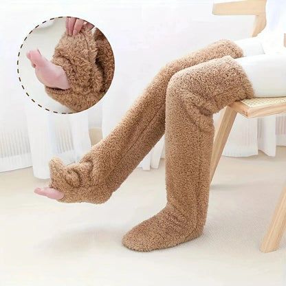 Chaussettes Douillettes En Peluche