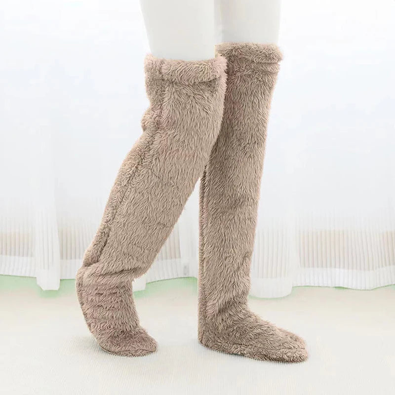 Chaussettes Douillettes En Peluche