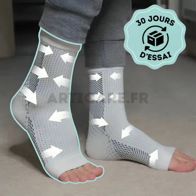 Chaussettes de Compression Anti-Fatigue | AntiCare™ - Payez 1 paquet, recevez 5 paquets